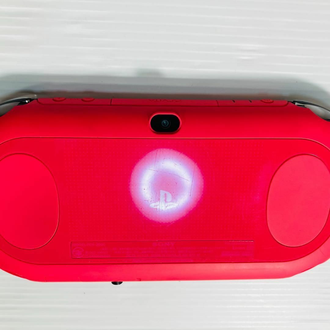 【完品】PSVITA ピンク/ブラック PCH-2000 ZA15 箱、本体一式 7