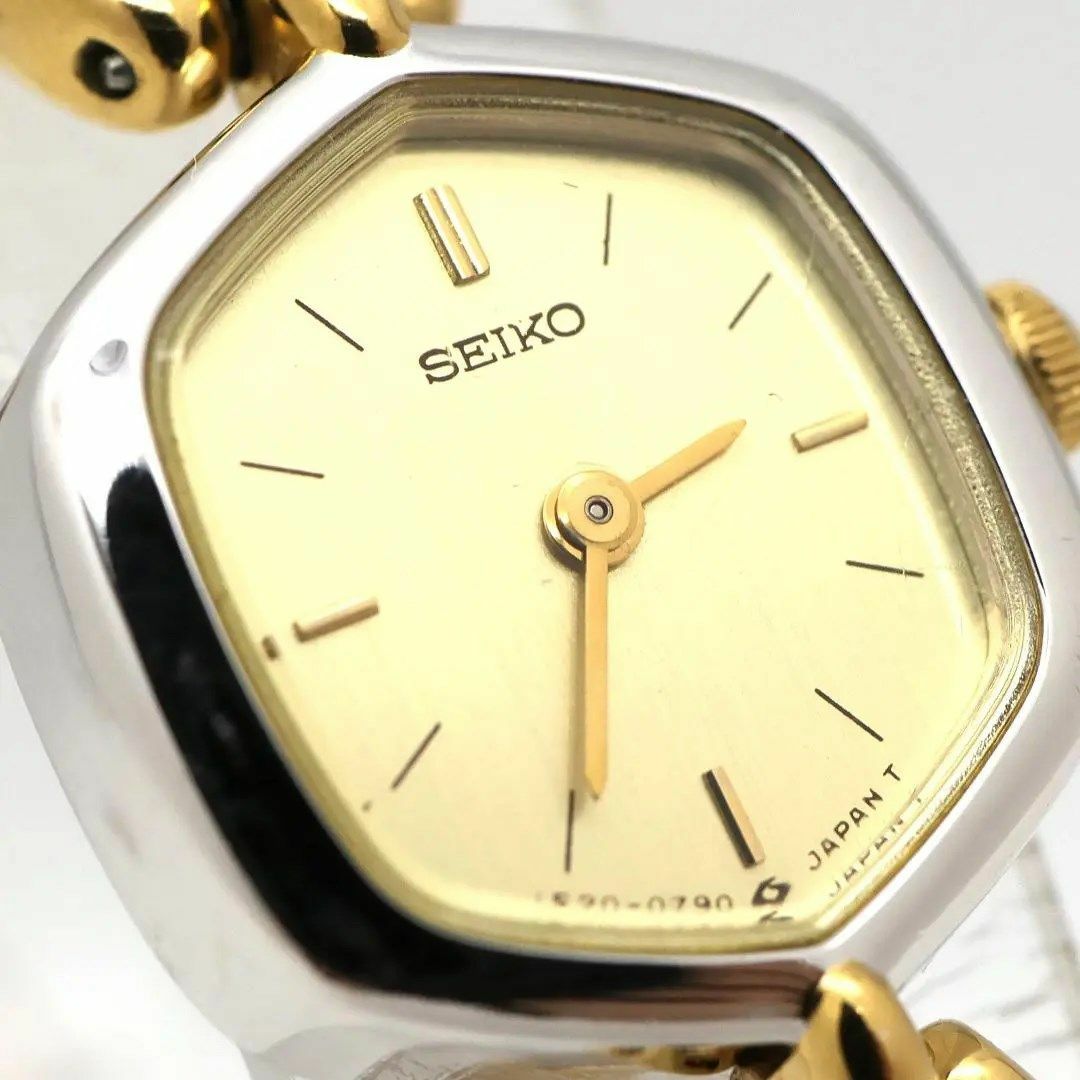 ラッピング対象外 《一点物》SEIKO 腕時計 ゴールド ヴィンテージ