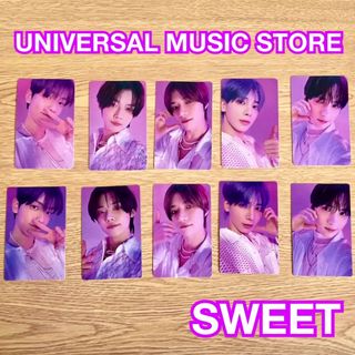 txt SWEET 期間限定 ラキドロ トレカ ユニバ コンプ ⑥