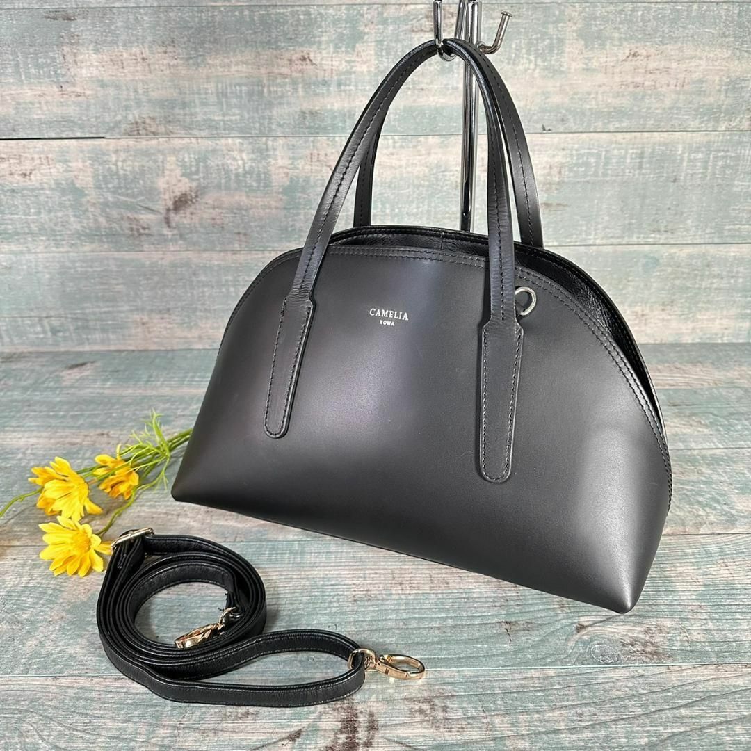美品 CAMERIA レディース レザー 2way バッグ | フリマアプリ ラクマ