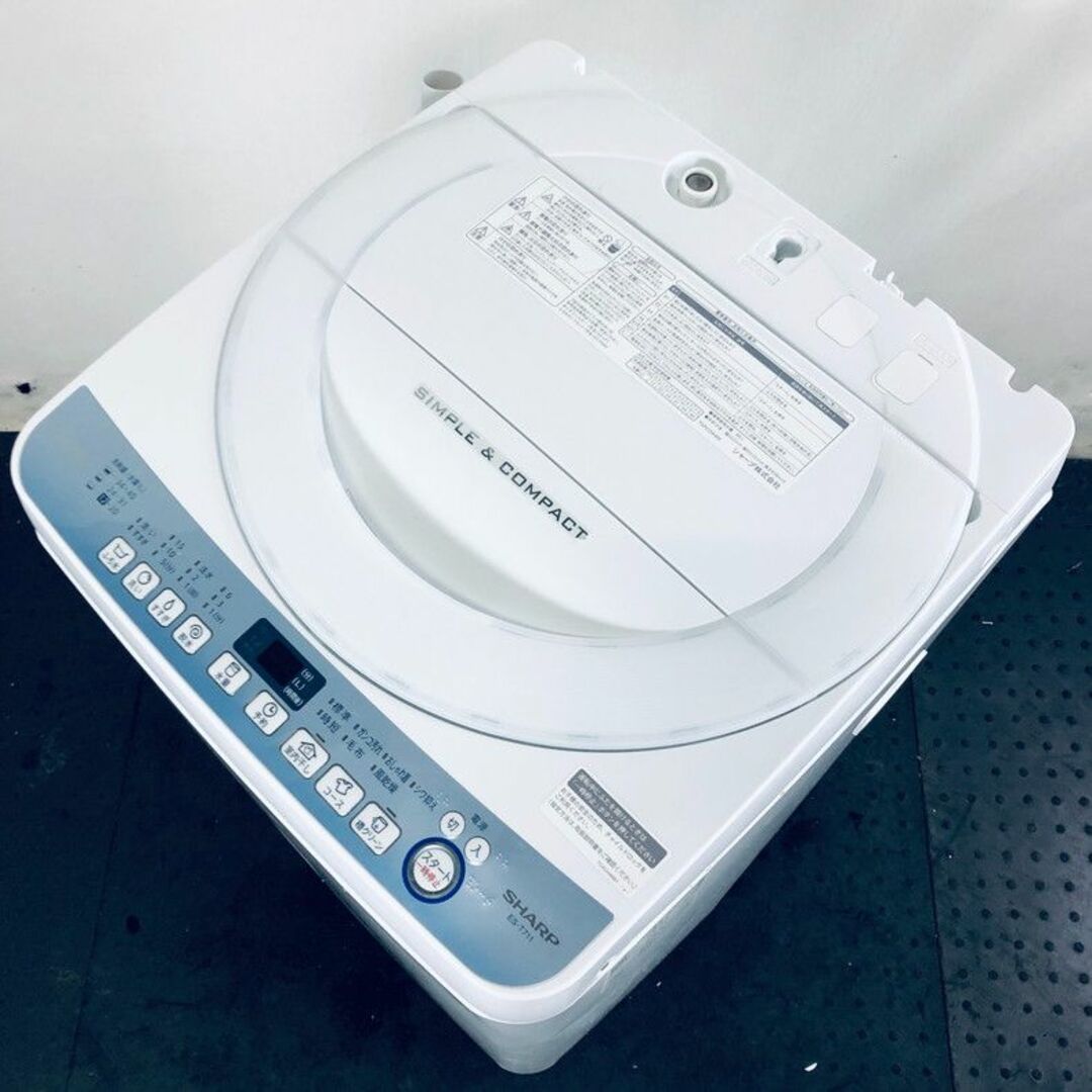 ★送料・設置無料★  大型洗濯機 シャープ (No.6310)