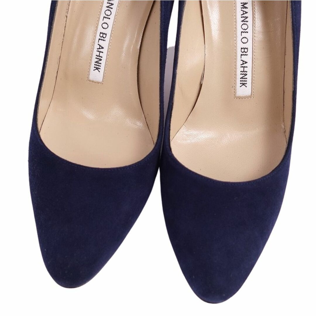未使用 マノロ・ブラニク Manolo Blahnik パンプス スウェード 未使用 マノロ・ブラニク Manolo Blahnik パンプス スウェード