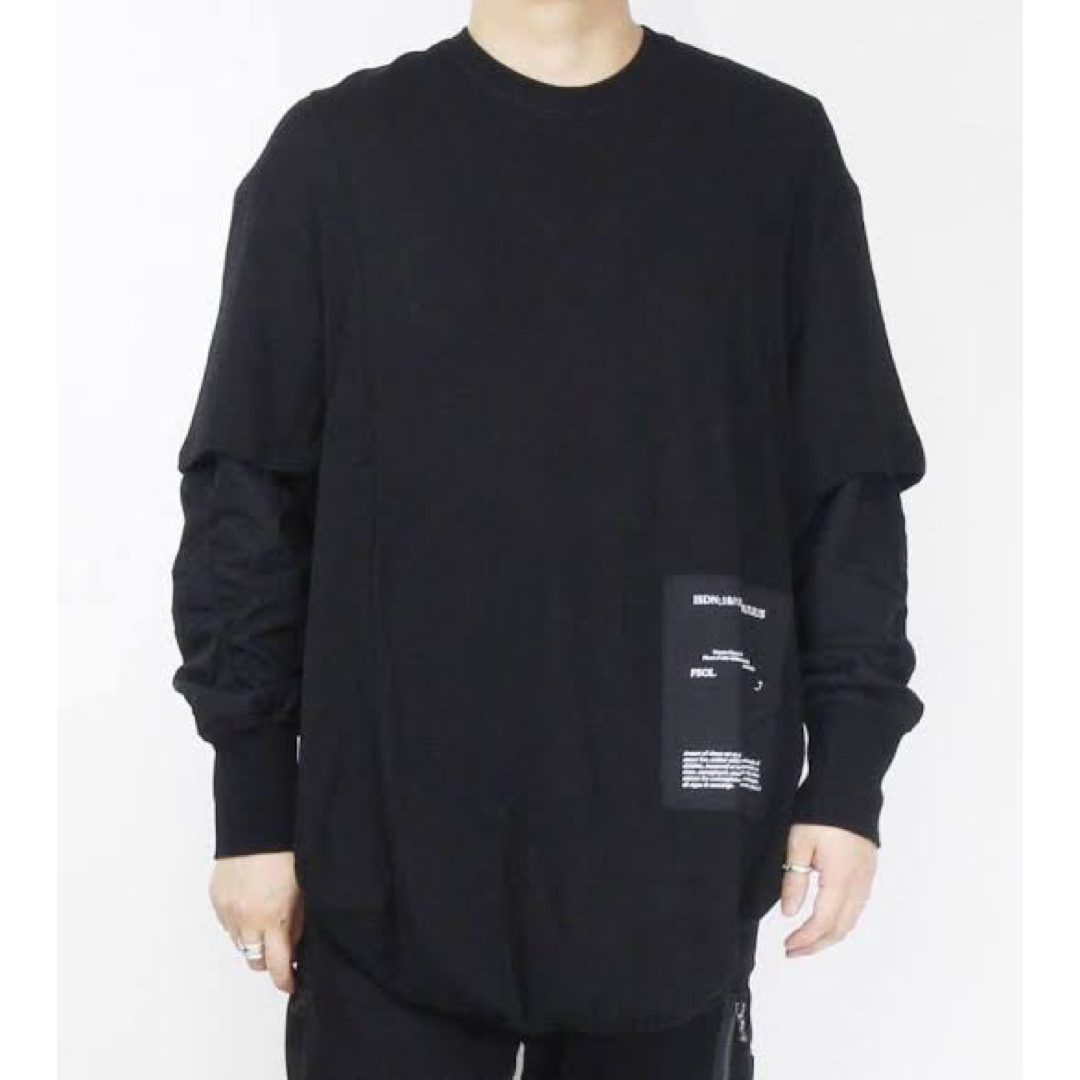 JULIUS  レイヤード カットソー 637CUM11 メンズのトップス(Tシャツ/カットソー(七分/長袖))の商品写真