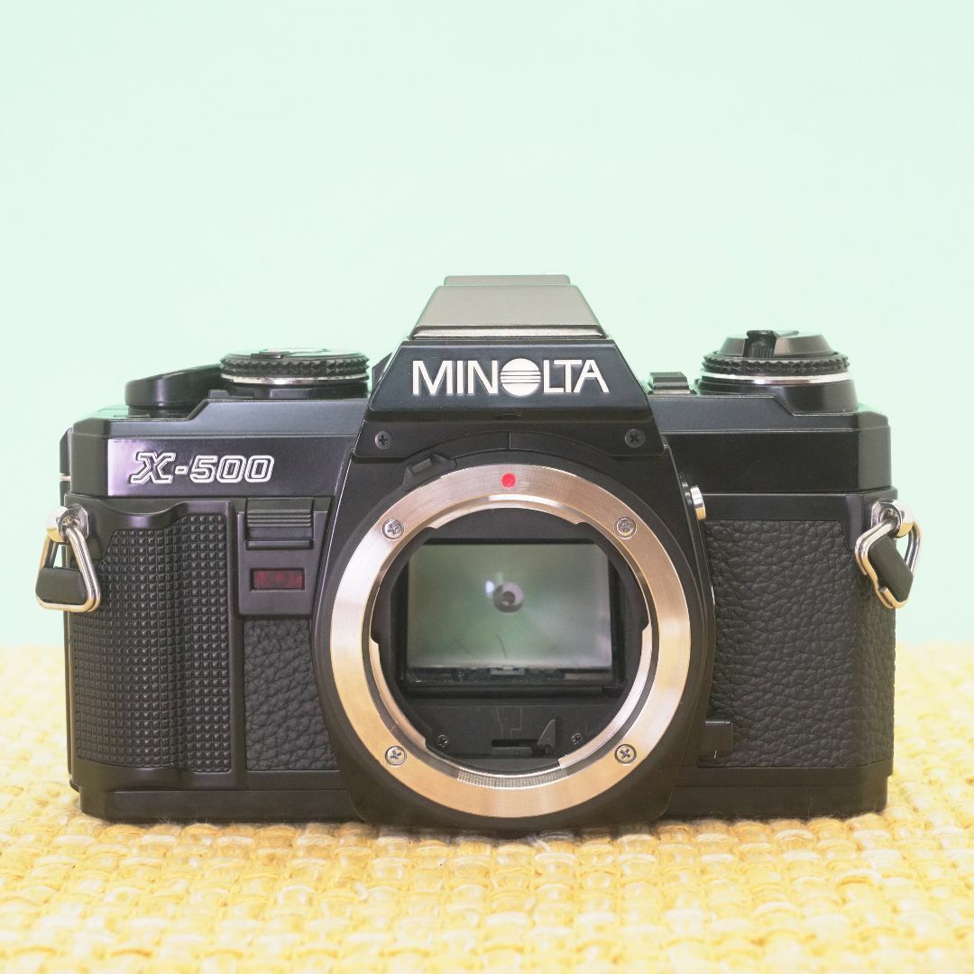 完動品◎MINOLTA ミノルタ X-500 ボディ フィルムカメラ70