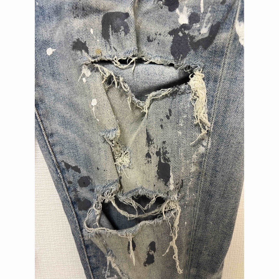 AMIRI Super Destroy Painter denim-tops.edu.ng