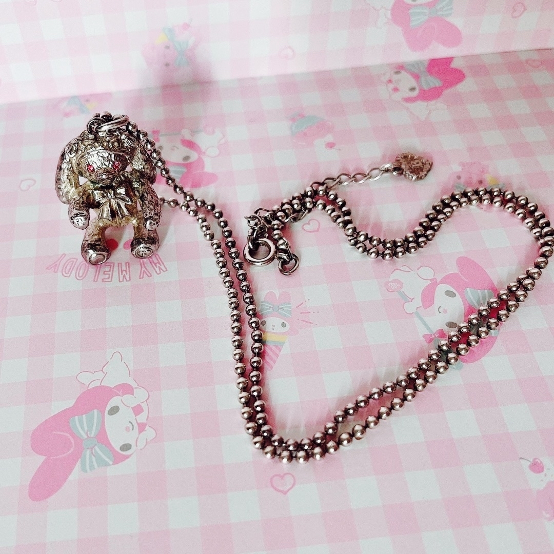 BABY,THE STARS SHINE BRIGHT(ベイビーザスターズシャインブライト)のうさくみゃネックレス✩.*˚ レディースのアクセサリー(ネックレス)の商品写真