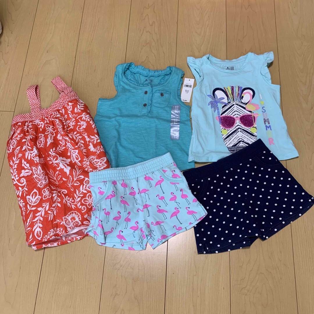 babyGAP(ベビーギャップ)のベビーギャップ　90cm まとめ売り　5点セット キッズ/ベビー/マタニティのキッズ服女の子用(90cm~)(Tシャツ/カットソー)の商品写真