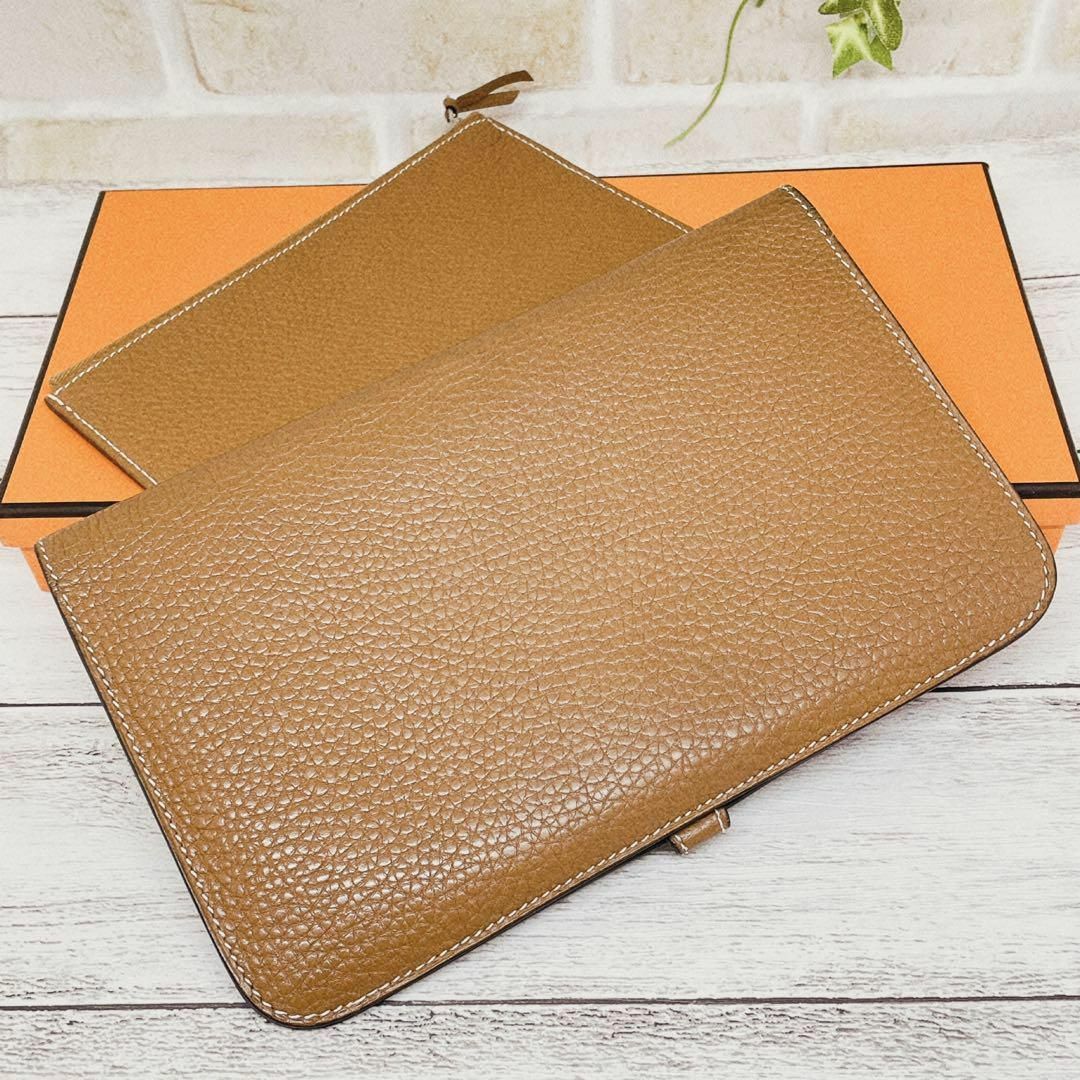 送料込・まとめ買い 【極美品】HERMES エルメス ドゴン GM デュオ