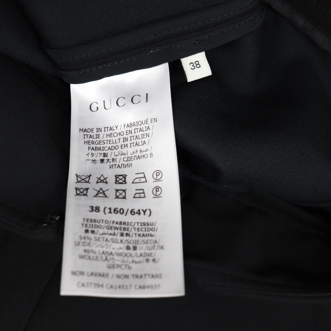 Gucci(グッチ)のITD22ZQMI982 グッチ 20SS スリット タイトスカート 38 レディースのスカート(ひざ丈スカート)の商品写真