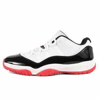 ナイキ(NIKE)の新品 NIKE ナイキ サイズ:29.0cm AIR JORDAN 11 RETRO LOW WHITE BRED (AV2187-160) 2020年 エアジョーダン11 レトロ ホワイト ブレッド ホワイト バーシティレッド US11 ローカット スニーカー 【メンズ】(スニーカー)