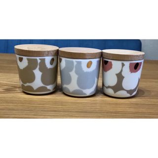 マリメッコ(marimekko)の新品同様★3個セット★マリメッコ★UNIKKOウニッコ★ラテマグ★(食器)