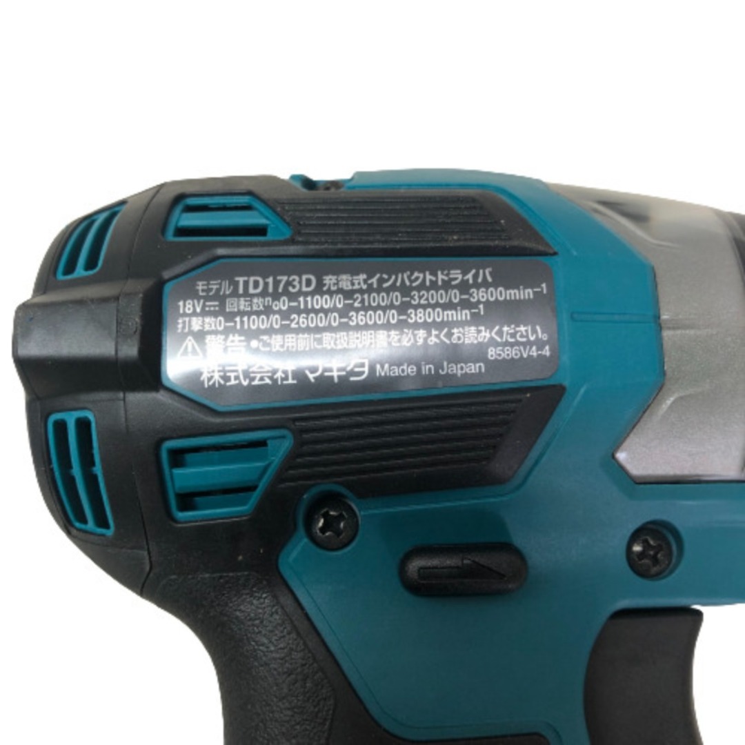 Makita - ◇◇MAKITA 充電式インパクトドライバ 18v ケース付 TD173Dの ...