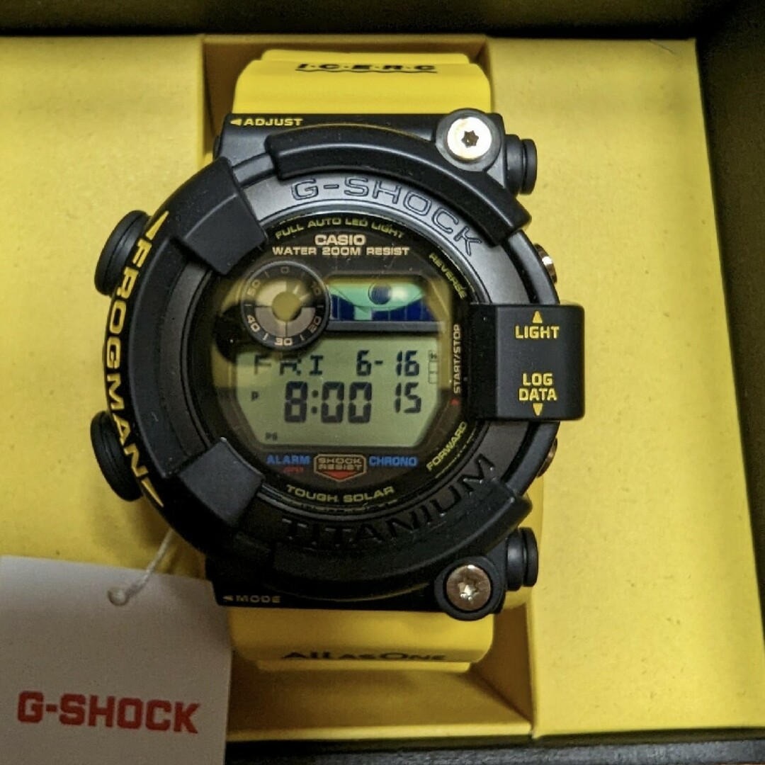 G-SHOCK(ジーショック)のG-SHOCK FROGMAN GW-8200K-9JR イルクジ フロッグマン メンズの時計(腕時計(デジタル))の商品写真