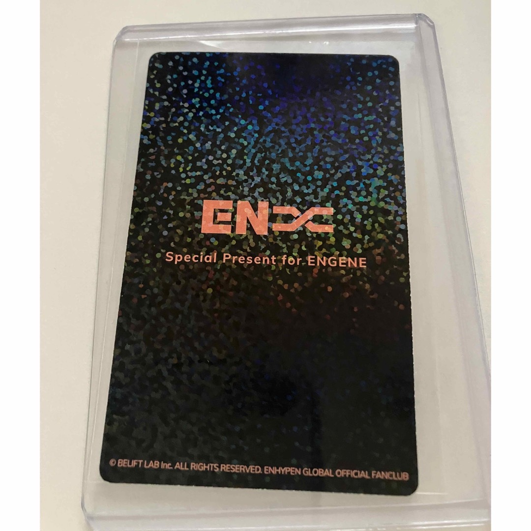 ENHYPEN ニキ FC限定 fanclub jp アンケートトレカ