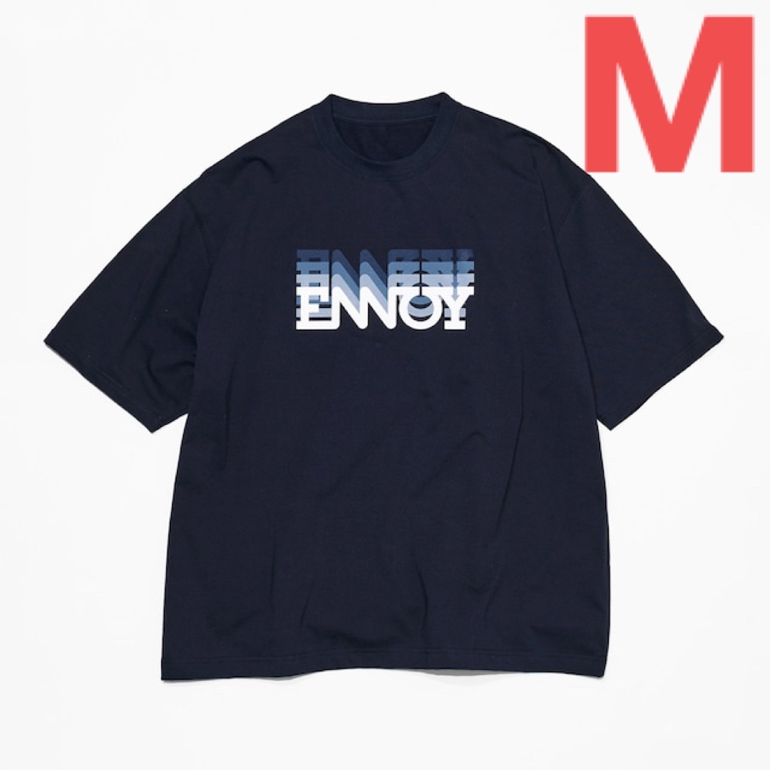 1LDK SELECT(ワンエルディーケーセレクト)のENNOY ELECTRIC LOGO GRADATION SS TEE メンズのトップス(Tシャツ/カットソー(半袖/袖なし))の商品写真