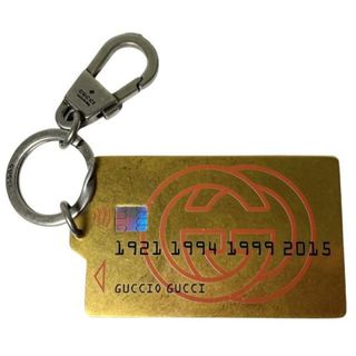 上品な グッチGUCCI✪HOLLYWOOD ウルフ キーホルダー キーリング✪希少