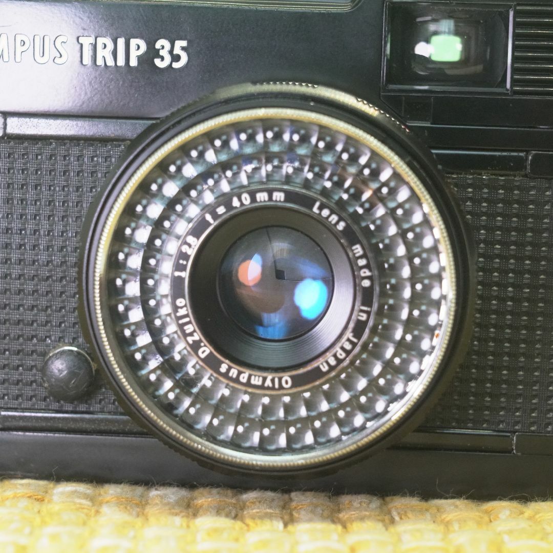 OLYMPUS - 完動品◎オリンパス TRIP35 ブラック フィルムカメラ OLYMPUS - 完動品◎オリンパス TRIP35 ブラック フィルムカメラ