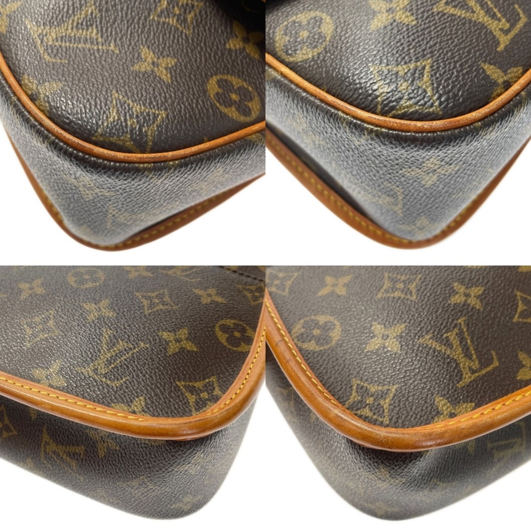 LOUIS VUITTON ルイヴィトン モノグラム ソローニュ M ブラウン