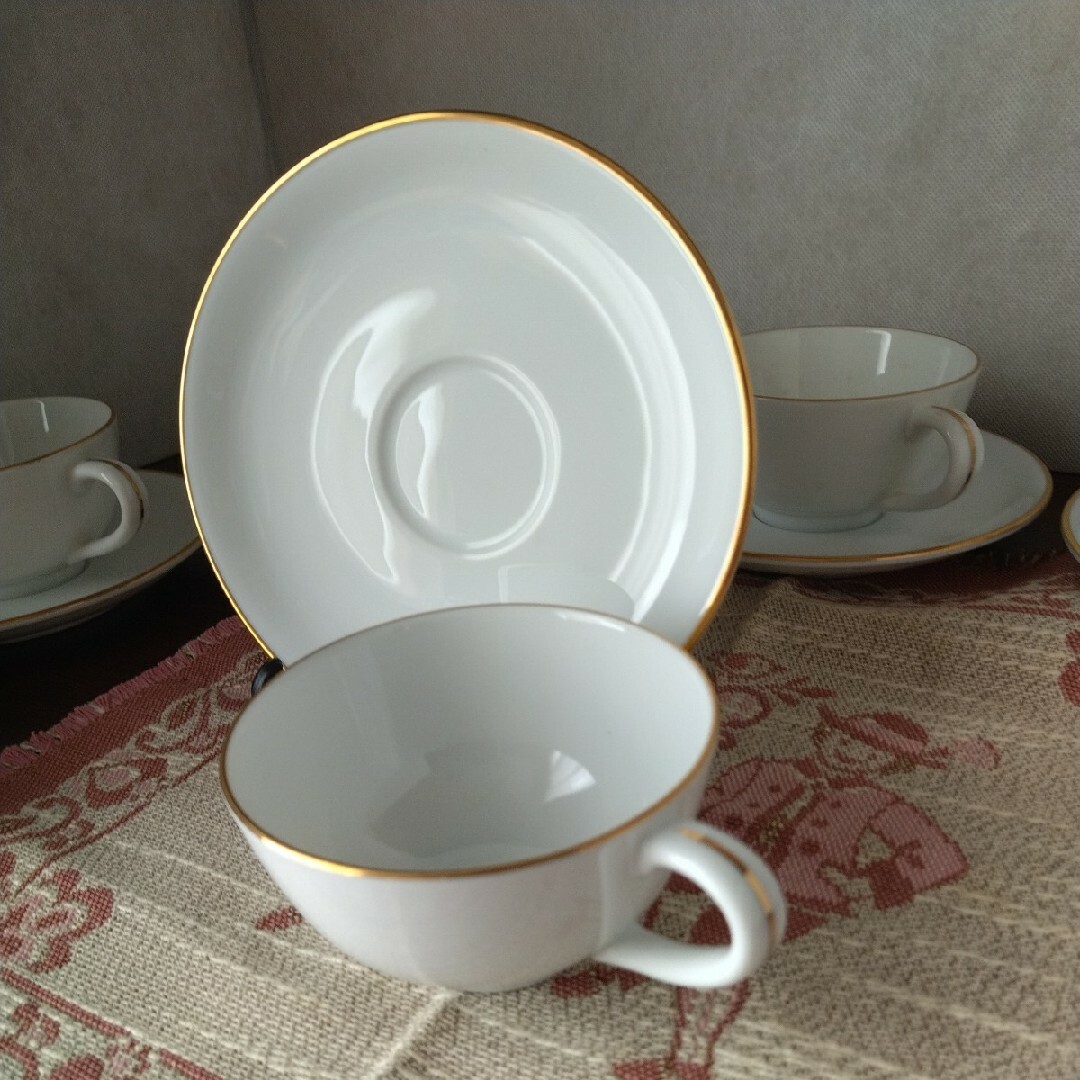 Noritake - シンプル純白金彩 ノリタケ(Nittoroyal RC) ティー Noritake - シンプル純白金彩 ノリタケ(Nittoroyal RC) ティー