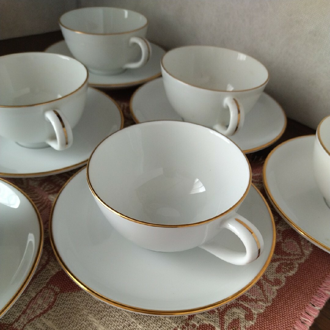 Noritake - シンプル純白金彩 ノリタケ(Nittoroyal RC) ティー Noritake - シンプル純白金彩 ノリタケ(Nittoroyal RC) ティー
