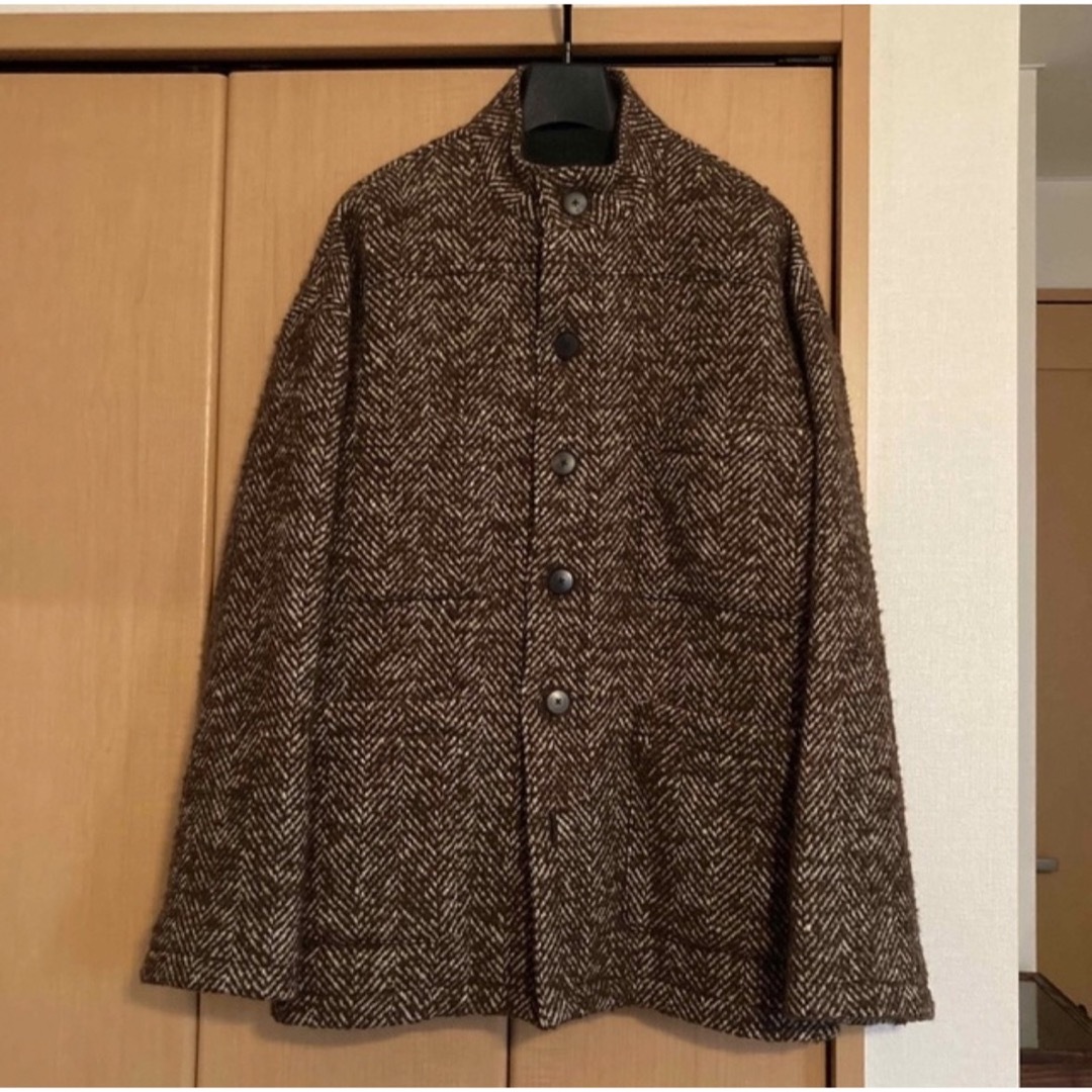 AURALEE(オーラリー)のauralee 22aw TWEED BLOUSON 希少品 名品 ‼️ メンズのジャケット/アウター(ブルゾン)の商品写真