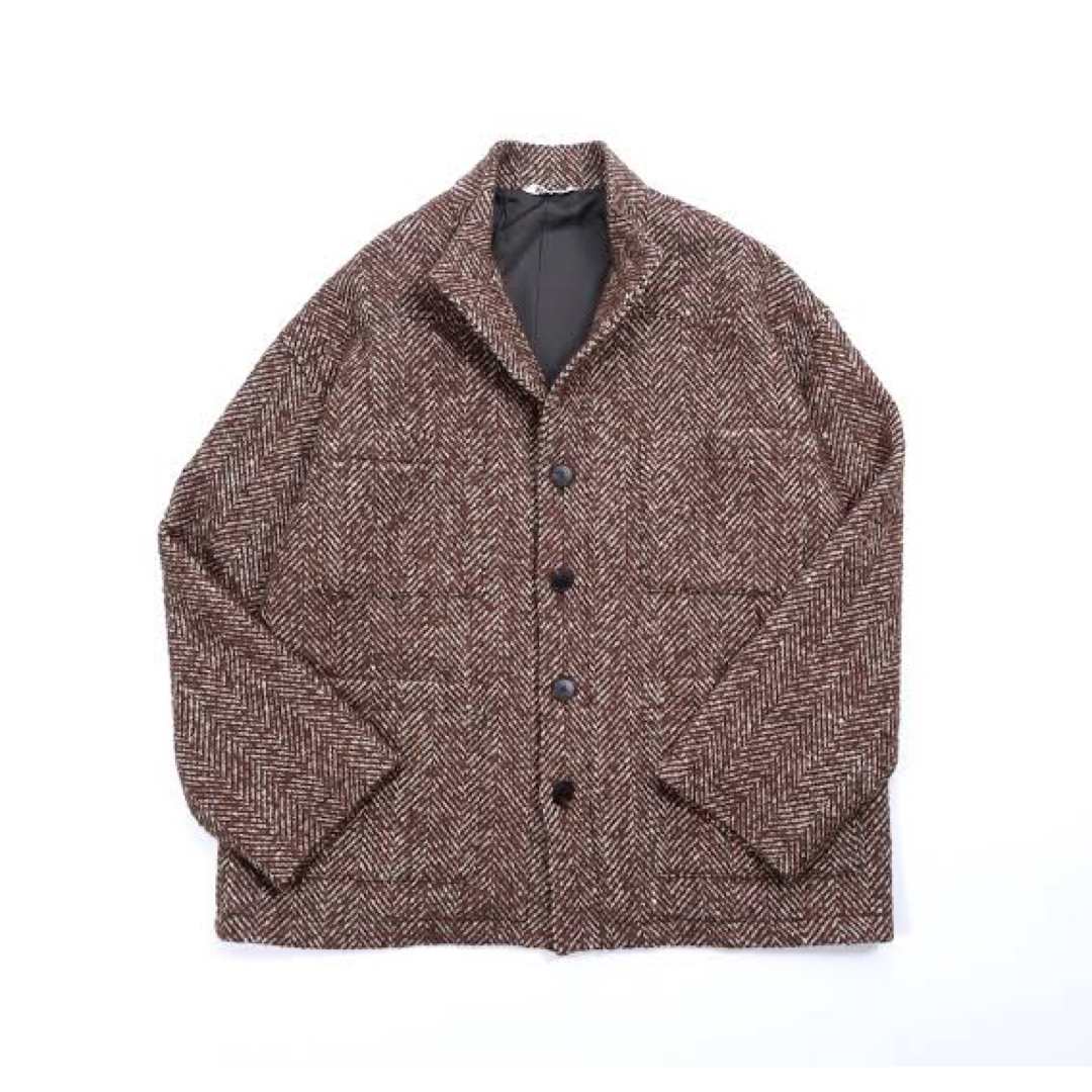 AURALEE(オーラリー)のauralee 22aw TWEED BLOUSON 希少品 名品 ‼️ メンズのジャケット/アウター(ブルゾン)の商品写真