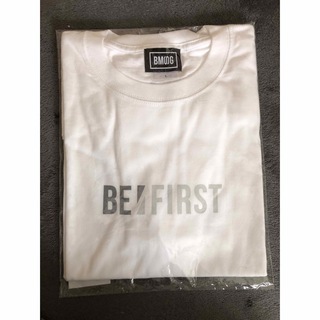 ビーファースト(BE:FIRST)のBE:FIRST  カラーロゴTシャツ　白　Lサイズ(アイドルグッズ)