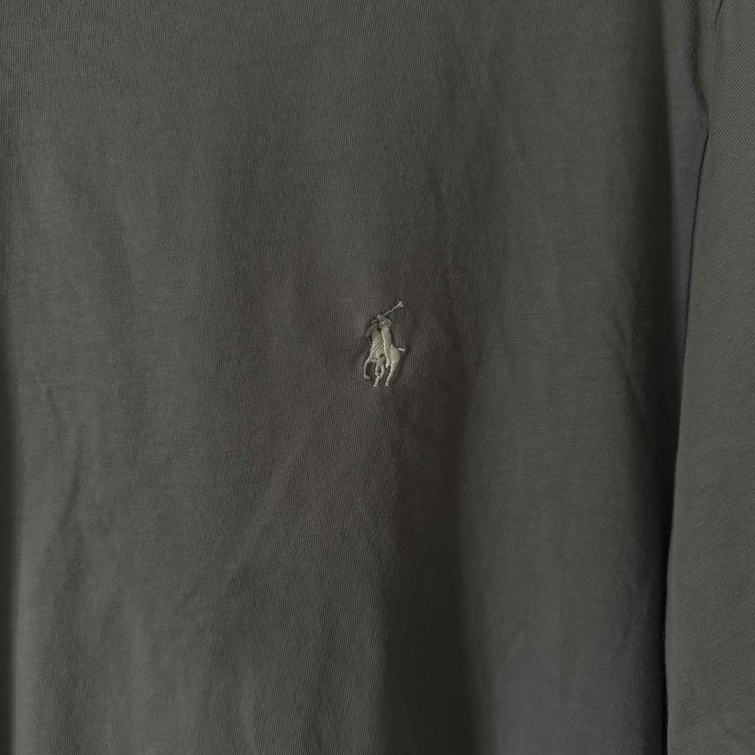 POLO RALPH LAUREN(ポロラルフローレン)のPOLO RALPHLAURENラルフローレンの古着屋購入TシャツXXL グレー メンズのトップス(Tシャツ/カットソー(半袖/袖なし))の商品写真