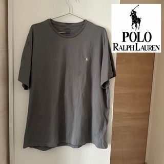 ポロラルフローレン(POLO RALPH LAUREN)のPOLO RALPHLAURENラルフローレンの古着屋購入TシャツXXL グレー(Tシャツ/カットソー(半袖/袖なし))