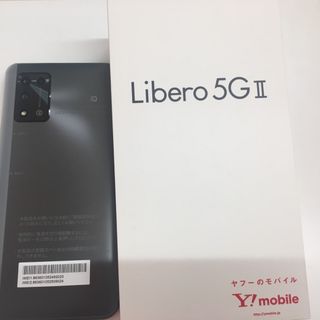 ゼットティーイー(ZTE)のワイモバイルLibero 5G II ブラック(スマートフォン本体)