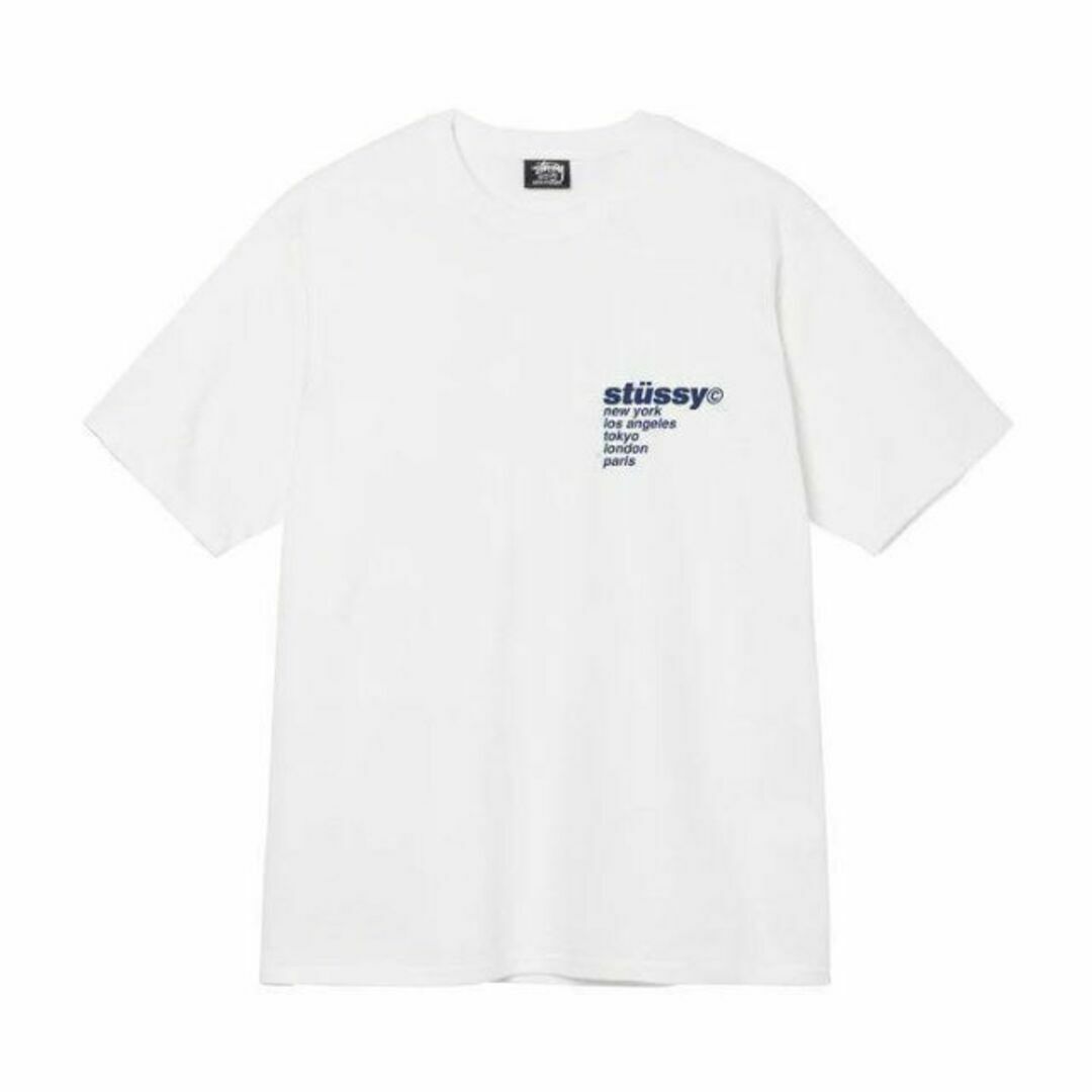 【新品】stussy Tシャツ　サイズS ホワイト