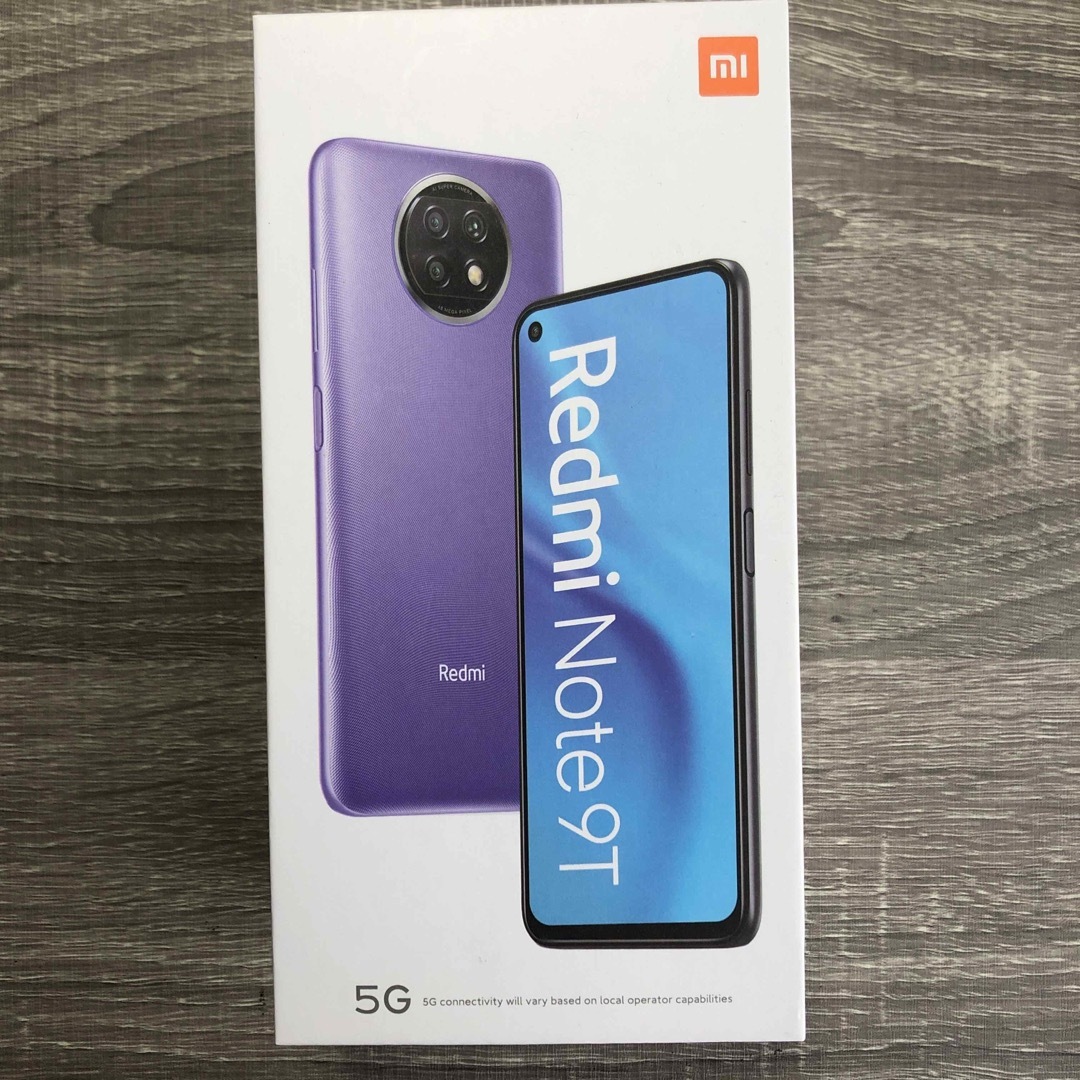 Xiaomi Redmi Note 9T A001XM 128GB ナイトフォー