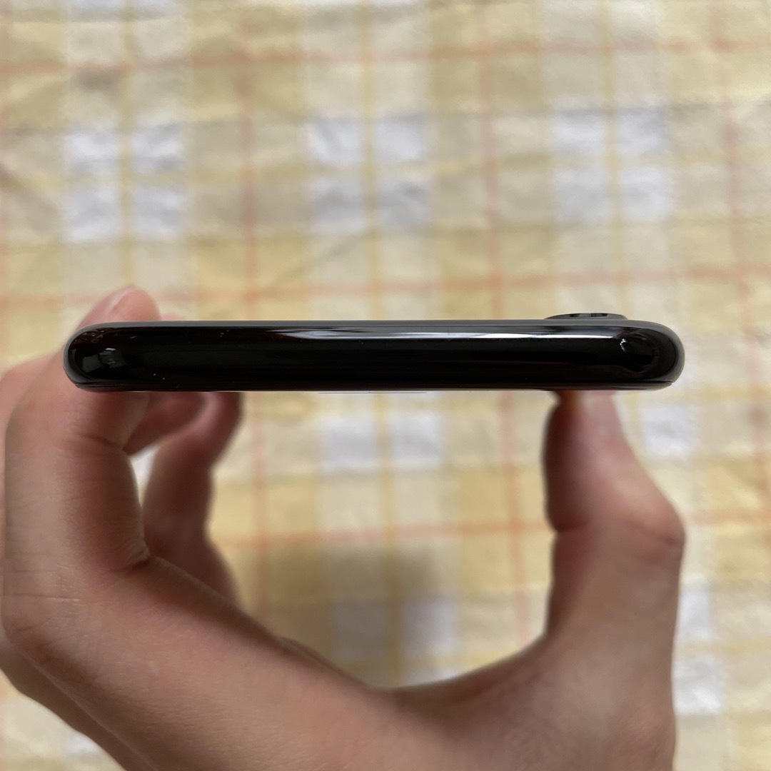 iPhone7 ジェットブラック SIMフリー 128gb バッテリー100 ...