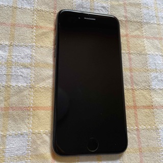 アイフォーン(iPhone)のiPhone7 ジェットブラック SIMフリー 128gb  バッテリー100%(スマートフォン本体)