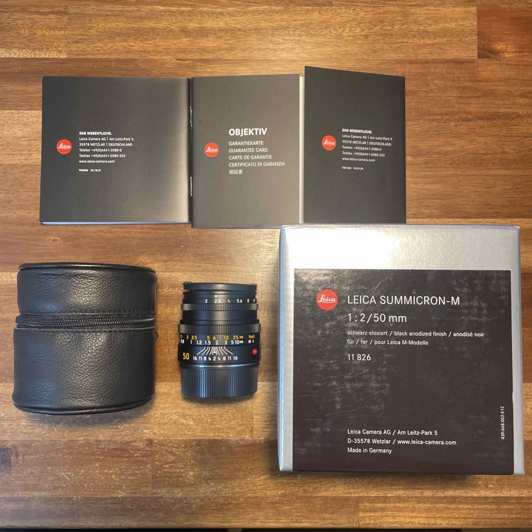 LEICA SUMMICRON M 50mm F2 6bit 美品 2021年製