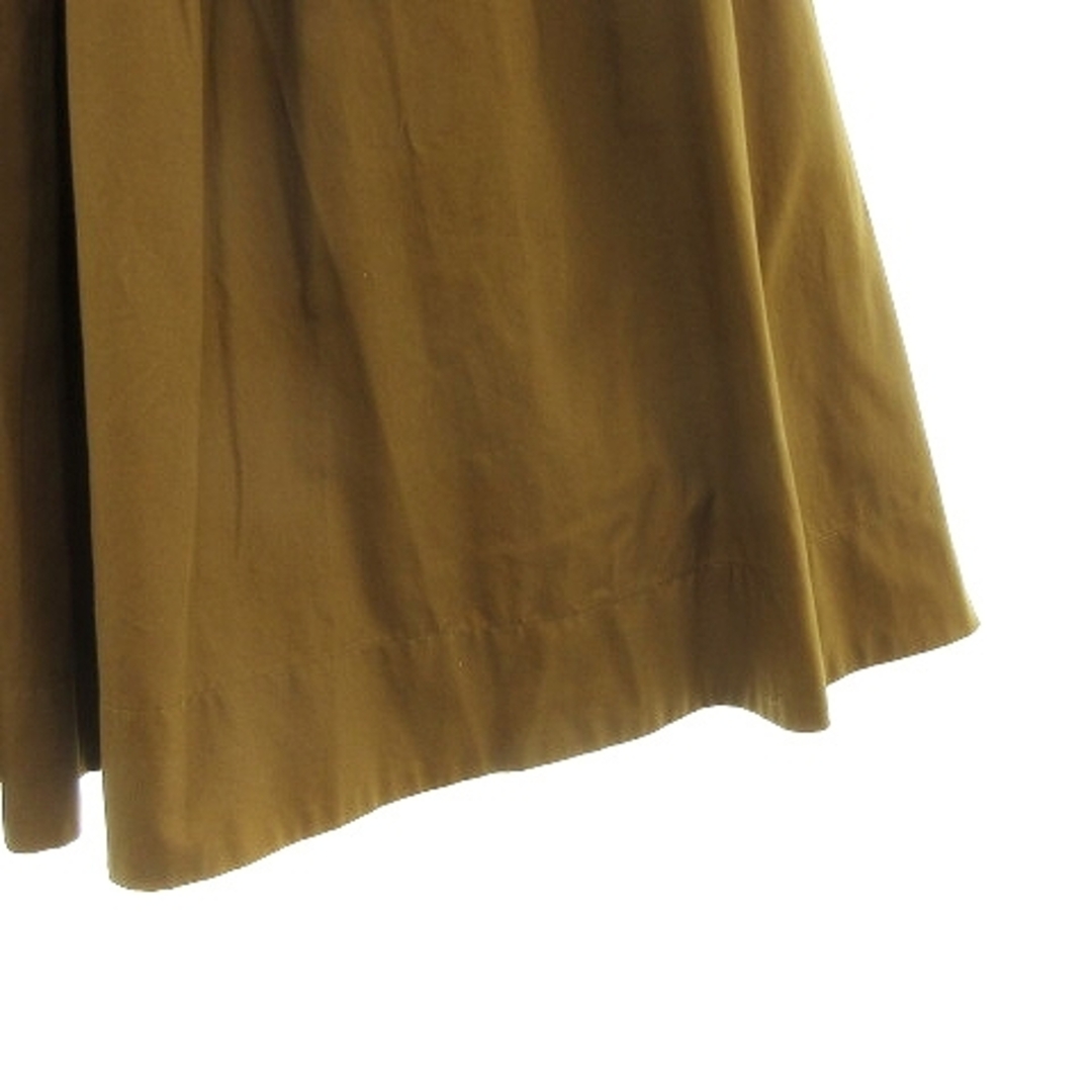 URBAN RESEARCH DOORS(アーバンリサーチドアーズ)のアーバンリサーチ ドアーズ スカート フレア ロング バックファスナー 茶 レディースのスカート(ロングスカート)の商品写真