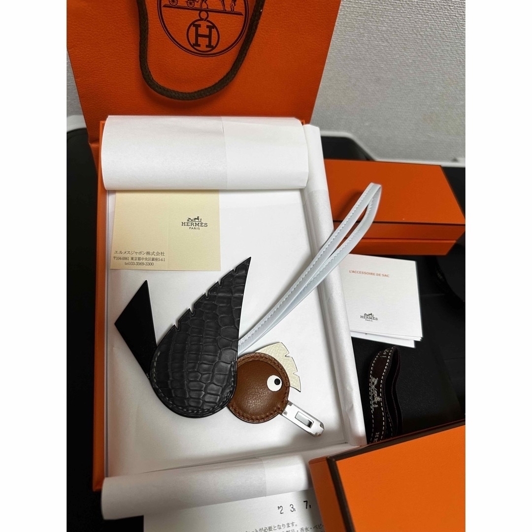Hermes - 新品 激レア エルメス birdy HERMES バーディチャーム タッチ