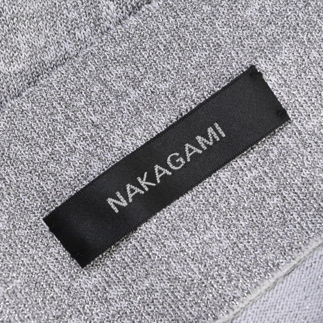 NAKAGAMI ハイウエスト ラメ ニット パンツ レディースのパンツ(その他)の商品写真