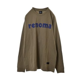 レノマ(RENOMA)のrenoma ロゴプリント ロング Tシャツ(Tシャツ/カットソー(七分/長袖))