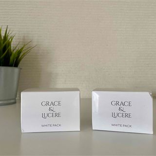 メビウス製薬 GRACE＆LUCERE ホワイトフェイスパック 100g ×2(パック/フェイスマスク)