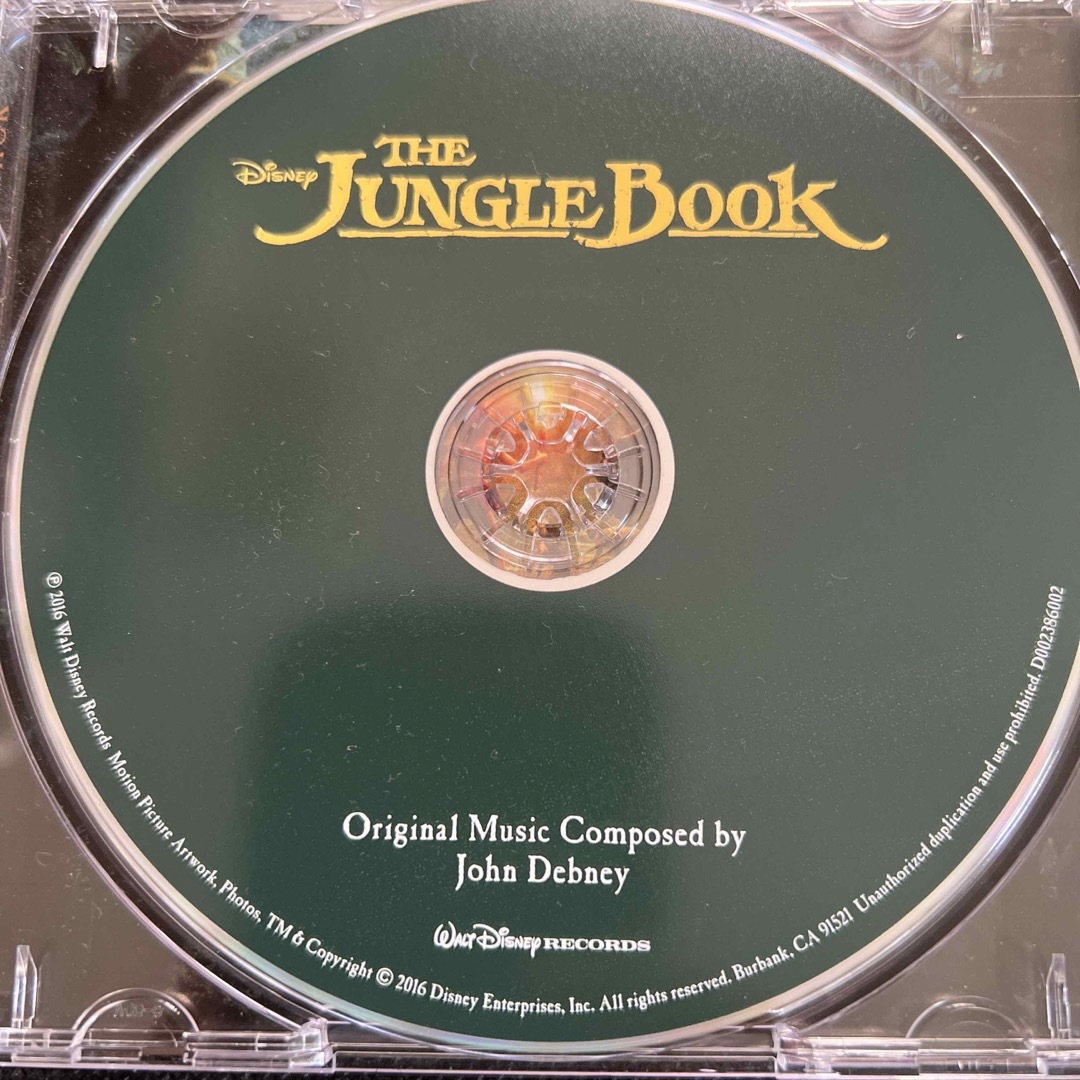 【中古】The Jungle Book/ジャングル・ブック-US盤サントラ CD エンタメ/ホビーのCD(映画音楽)の商品写真