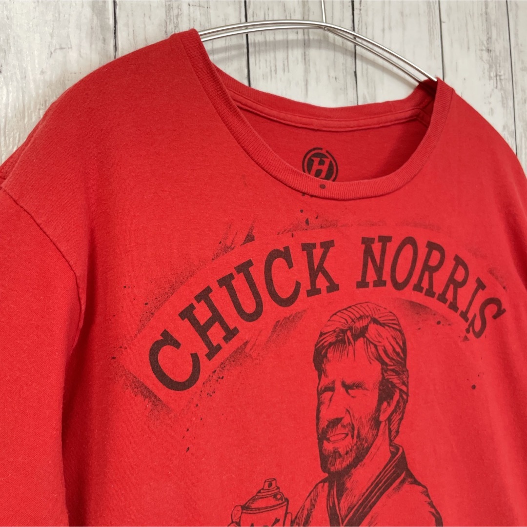 CHUCK NORRIS チャックノリス 武術家 Hybrid Tシャツ 古着 メンズのトップス(Tシャツ/カットソー(半袖/袖なし))の商品写真