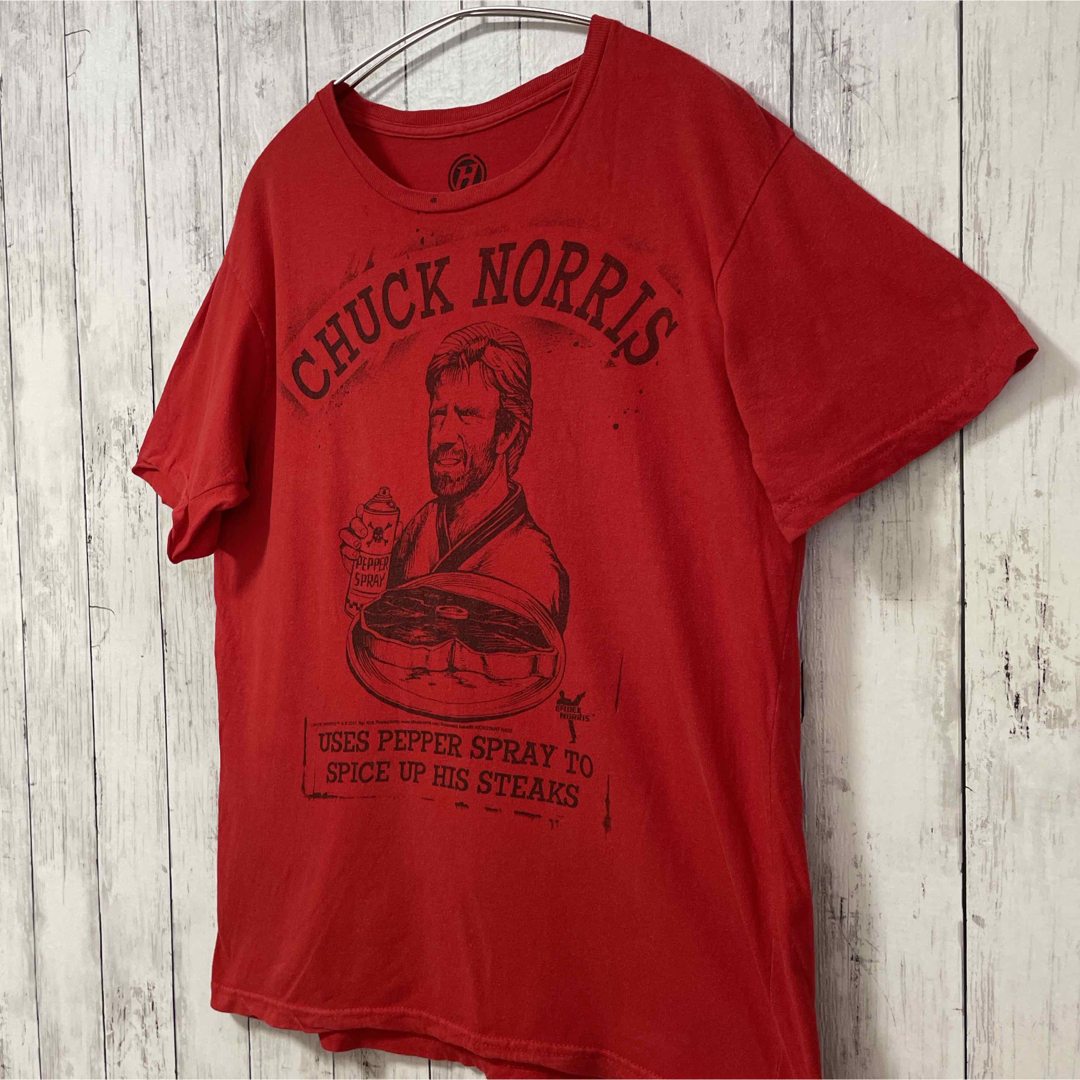 CHUCK NORRIS チャックノリス 武術家 Hybrid Tシャツ 古着 メンズのトップス(Tシャツ/カットソー(半袖/袖なし))の商品写真