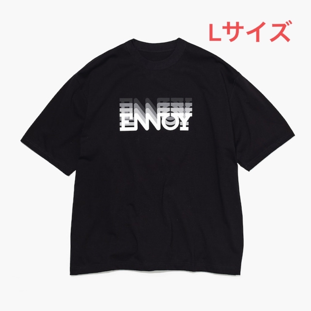 ennoy ELECTRIC LOGO GRADATION SS TEE  L メンズのトップス(Tシャツ/カットソー(半袖/袖なし))の商品写真