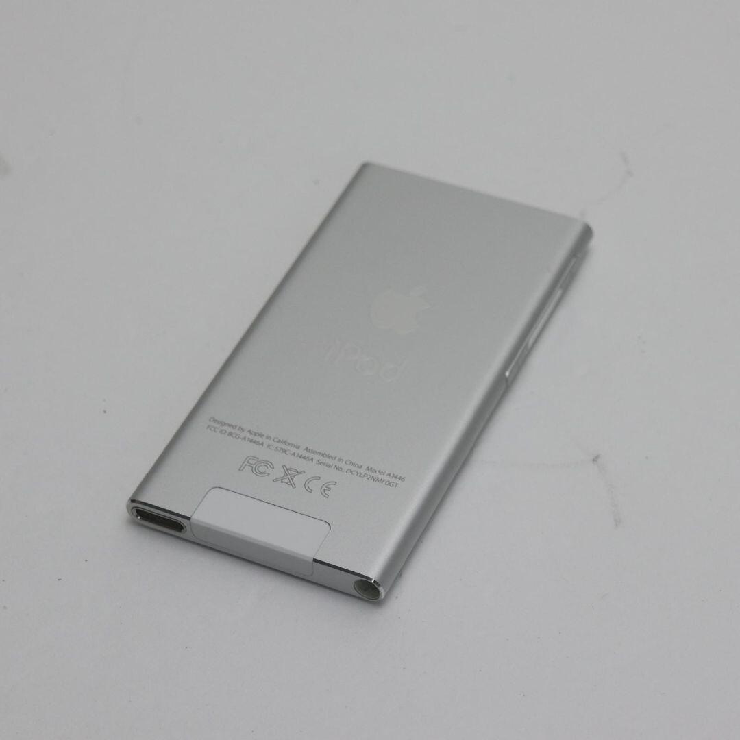 大きな取引 の通販 新品同様 nano iPod 超歓迎新品 iPod nano シルバー 16GB 第7世代 第7世代 16GB シルバー  新品同様 iPod