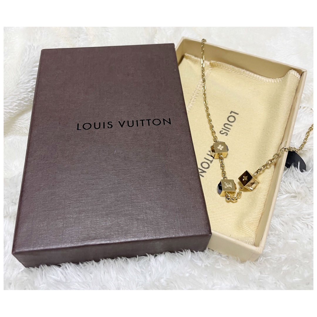 美品♡LOUIS VUITTONコリエギャンブルネックレス