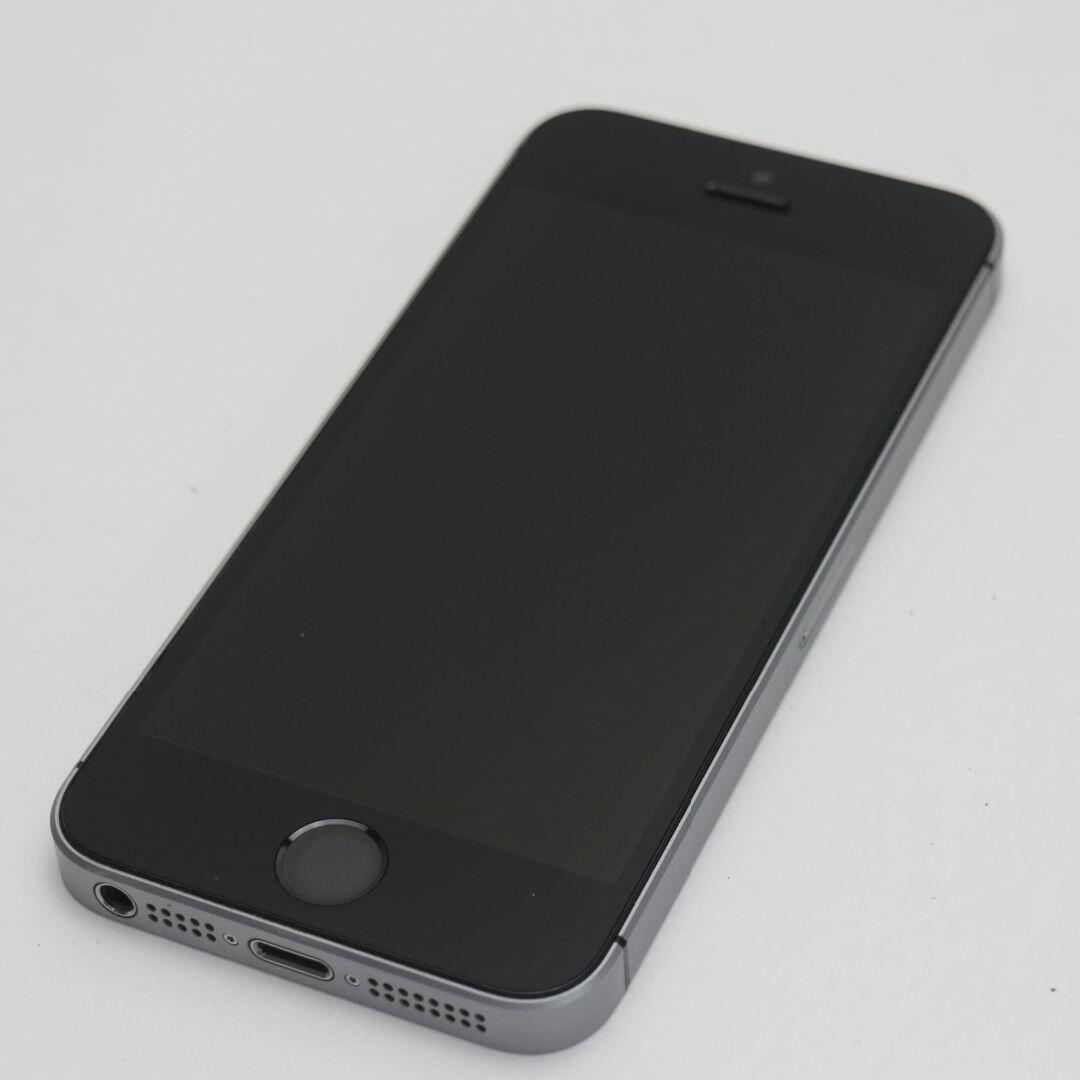 超美品 SIMフリー iPhoneSE 64GB スペースグレイ