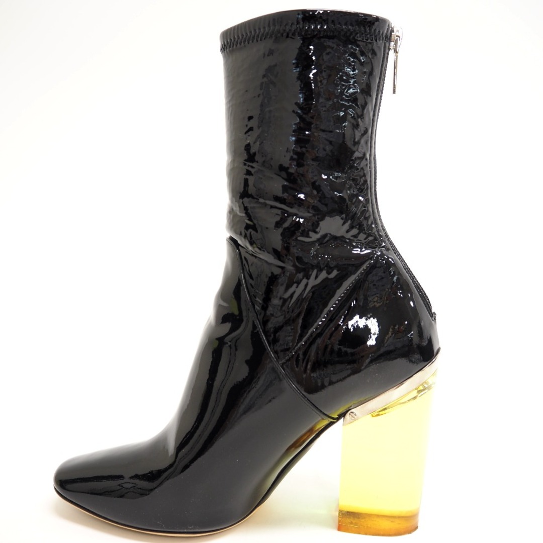 Dior(ディオール)のディオール Dior ブーツ
 38 1/2D クリアヒール ブラック レディースの靴/シューズ(ブーツ)の商品写真