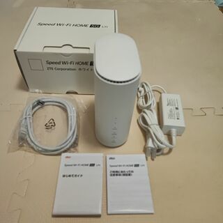 ゼットティーイー(ZTE)のSpeed Wi-Fi HOME 5G L11(PC周辺機器)