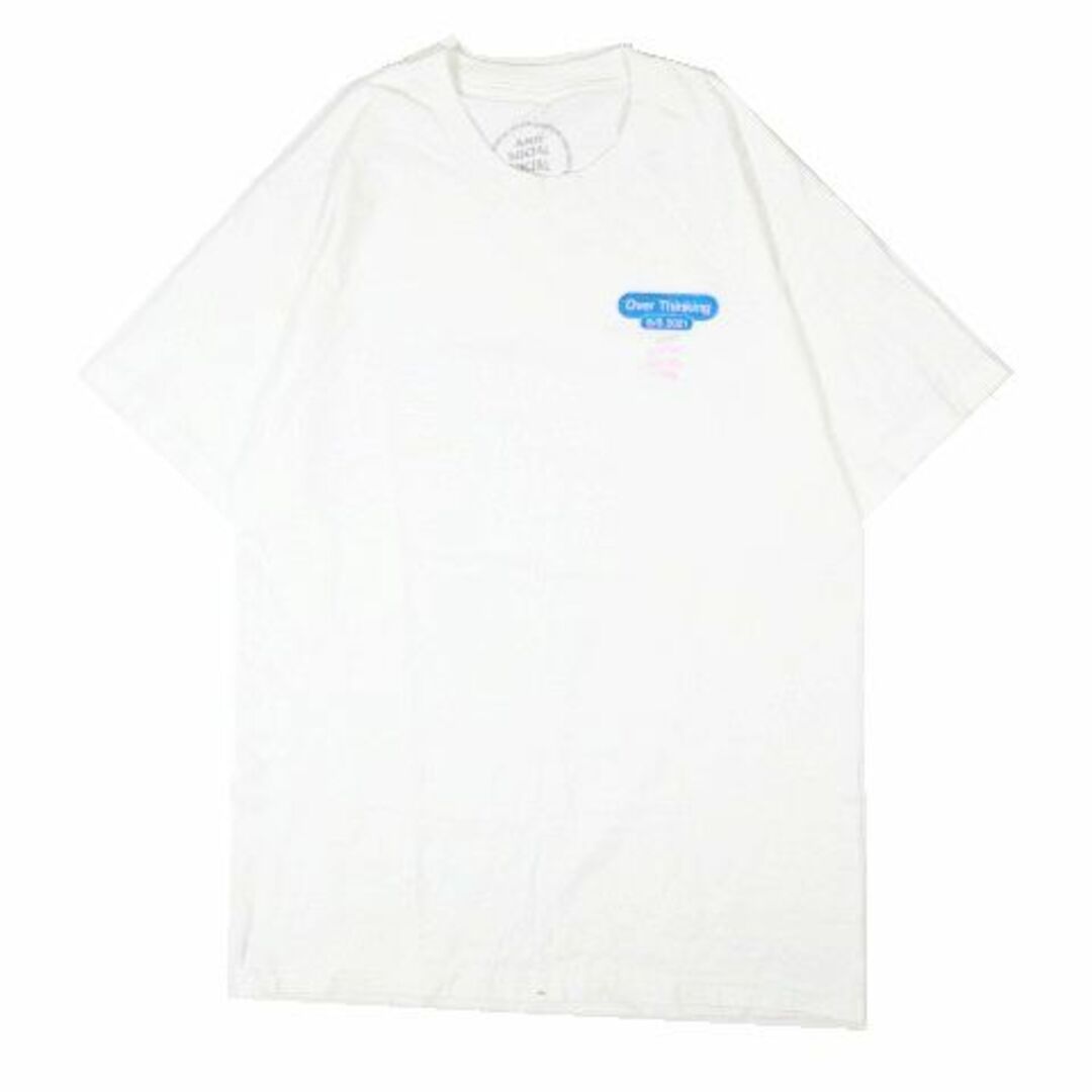 other(アザー)のAnti Social Club Over Thinking 21 Tee 白 レディースのトップス(Tシャツ(半袖/袖なし))の商品写真